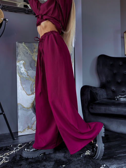 ELYNDI set "ROSEMARY V6238" - BORDEAUX